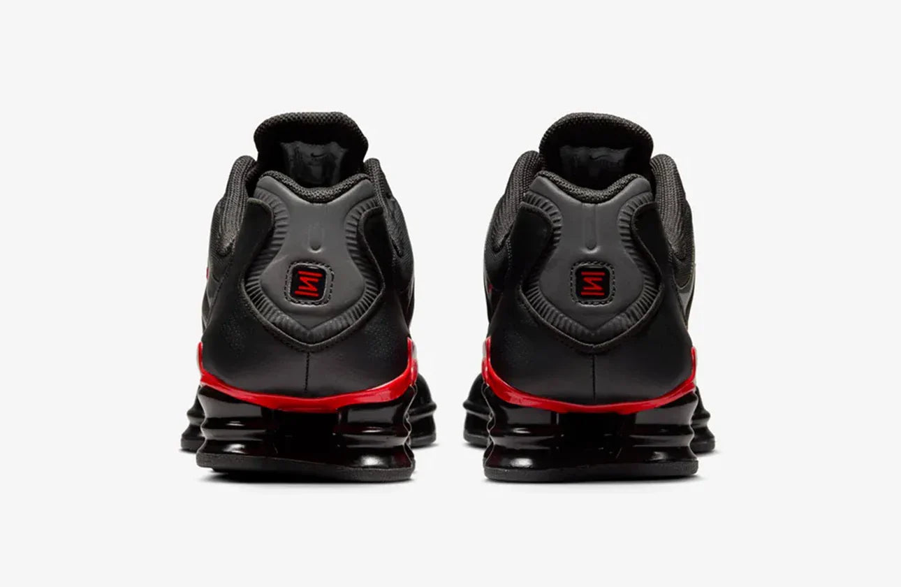 Shox TL - Preto Vermelho Universitário