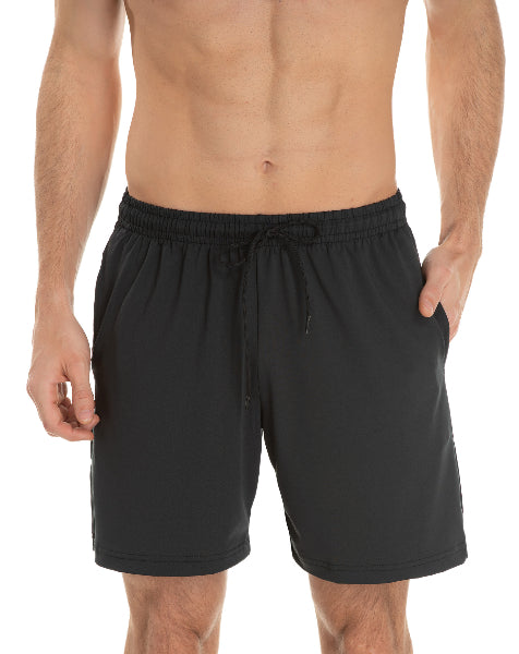 Kit 3 Bermudas Dry Fit – Pretas Confortável