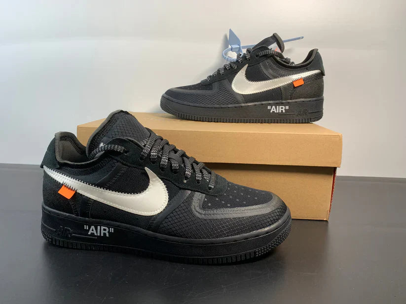 Nike Air force 1 Low Off White Black – White Premium