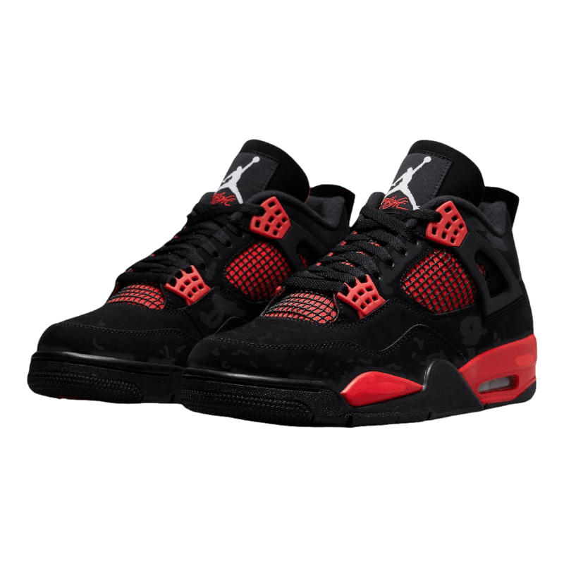 Jordan 4 Red – Thunder Elegante