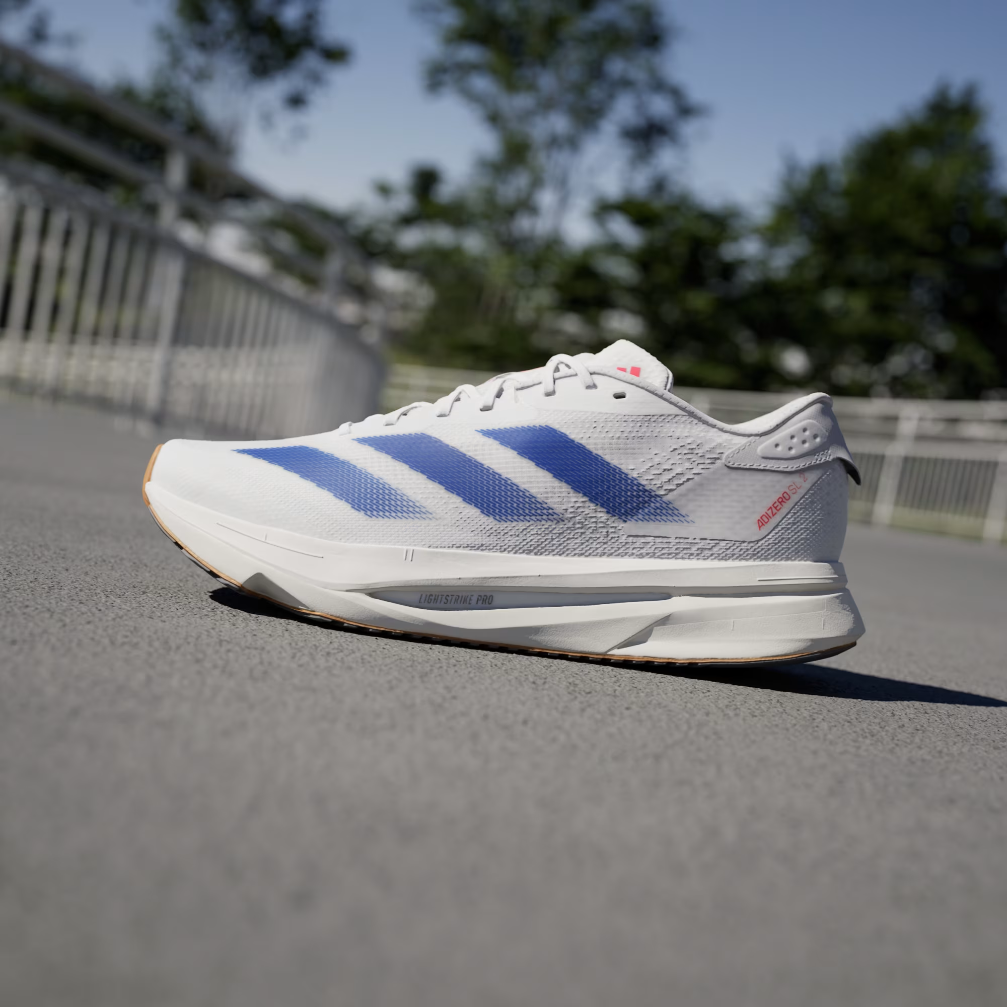 CORRIDA ADIZERO SL2 WHITE – BLUE Premium