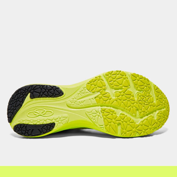 Tênis Corre 4 Cinza + – Amarelo Ensolarado