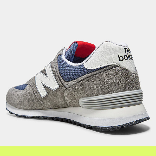 Tênis 574 V2 - +Marinho – Cinza Moderno