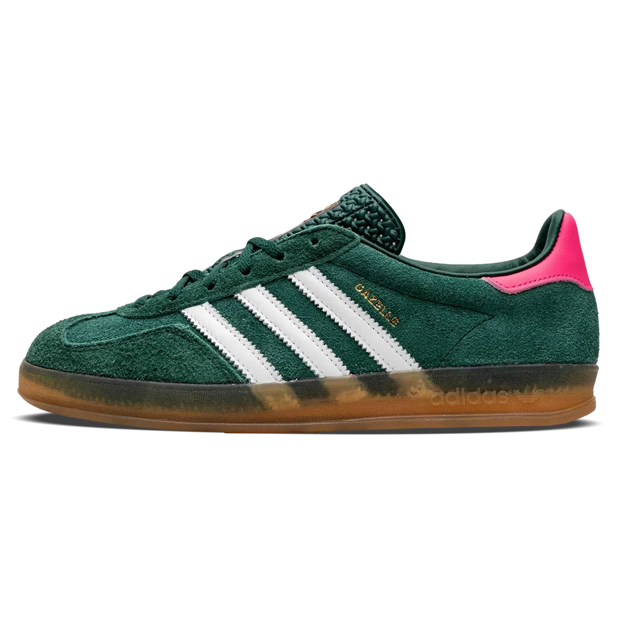 Tênis Gazelle Feminino "Collegiate Green" – Verde Natural