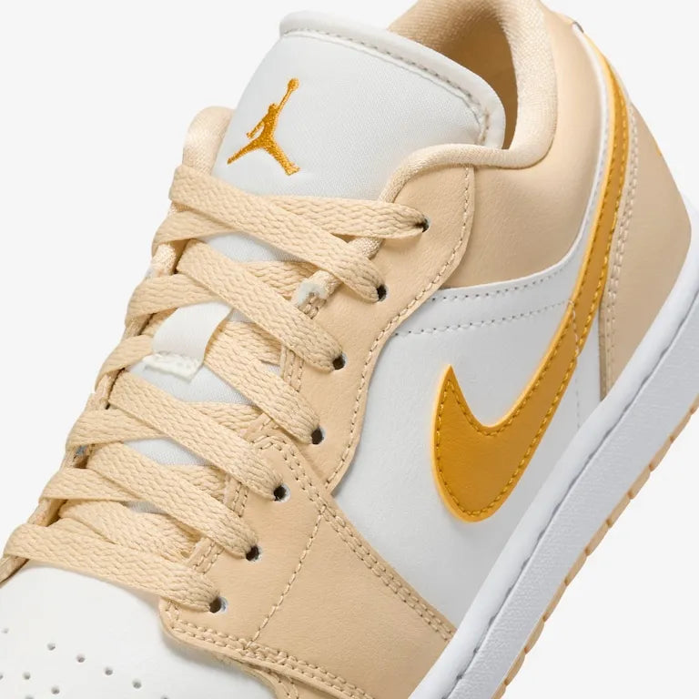 Air Jordan 1 Low Pale Vanilla White Yellow – Ochre Confortável