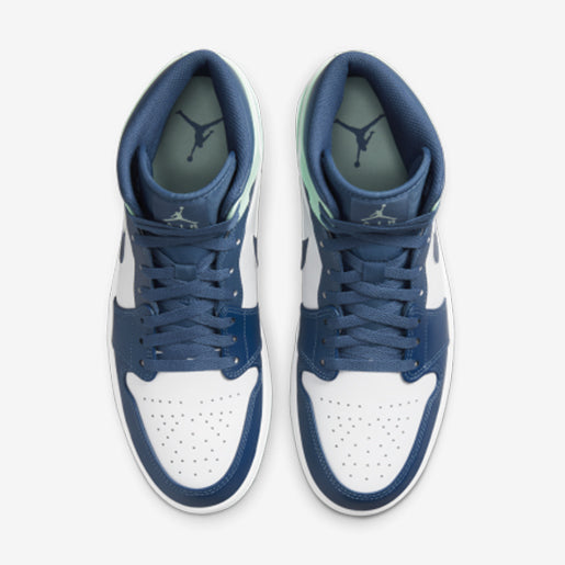 Air Jordan 1 Mid Blue – Mint Elegante