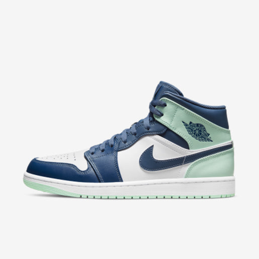 Air Jordan 1 Mid Blue – Mint Elegante