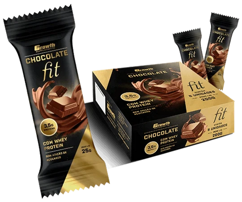 Kit 2 creatina + coqueteleira + brinde CHOCOLATE FIT - DISPLAY C/ 8UN – Clássico