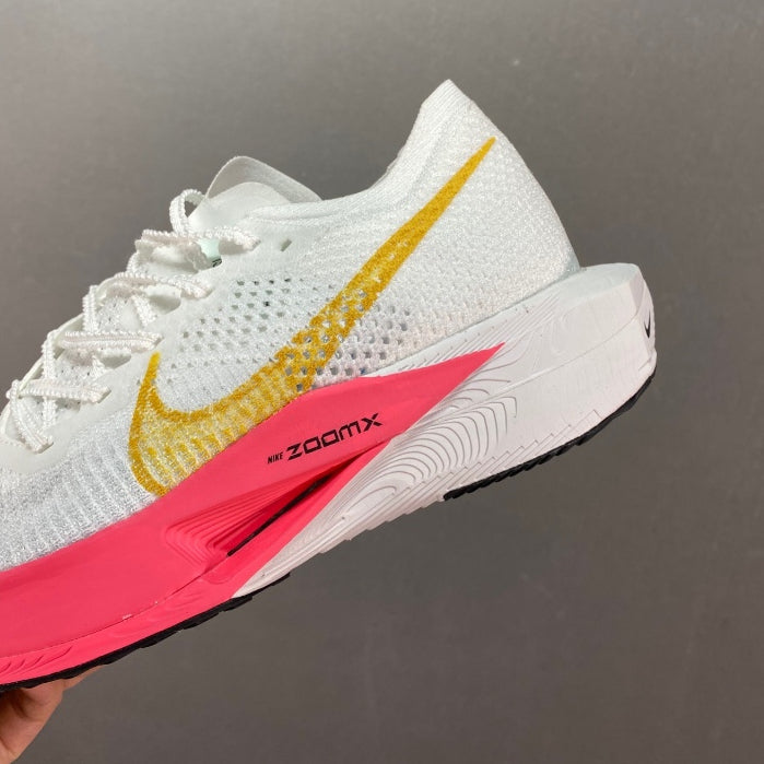 Tênis Air Zoom X Vaporfly Next%3 White – Pink Confortável