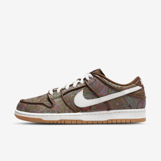 SB Dunk Low Brown – Paisley Clássico