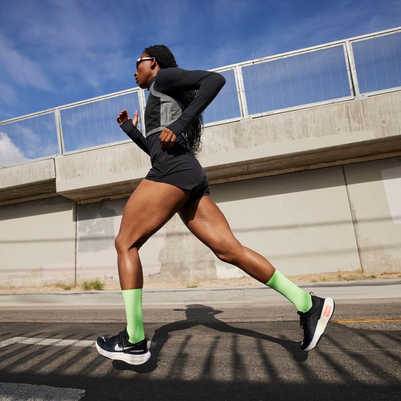 Tênis Invencible X Run 3 Black – White Clássico