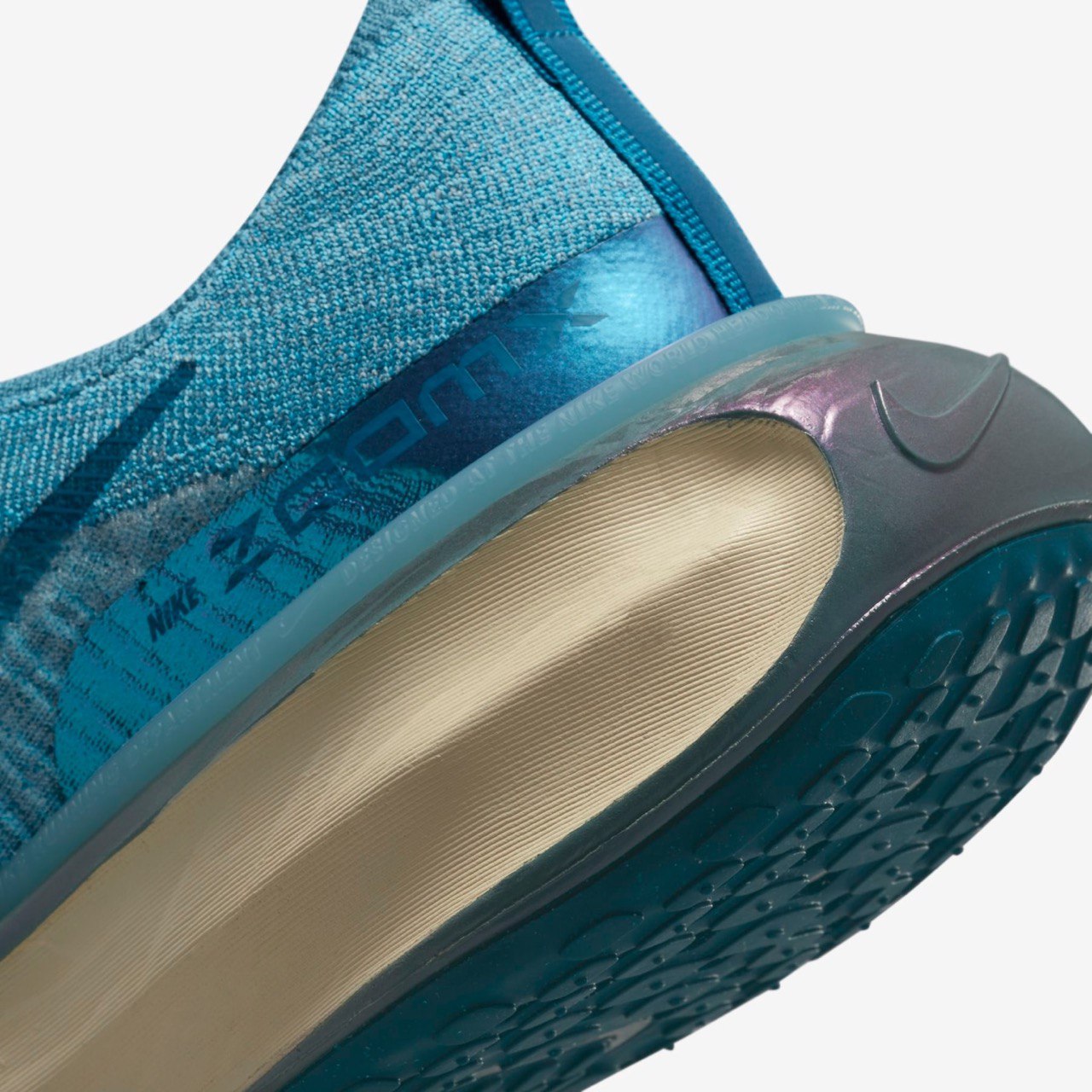 Tênis invencible X Run 3 Noise Aqua Green – Abyss Exclusivo