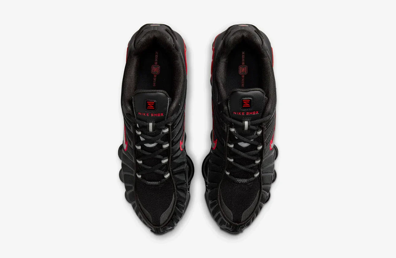 Shox TL - Preto Vermelho Universitário