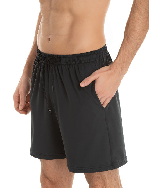 Kit 3 Bermudas Dry Fit – Pretas Confortável