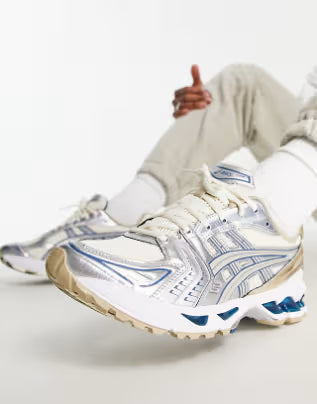 Gel-Kayano 14 Creme e Prata