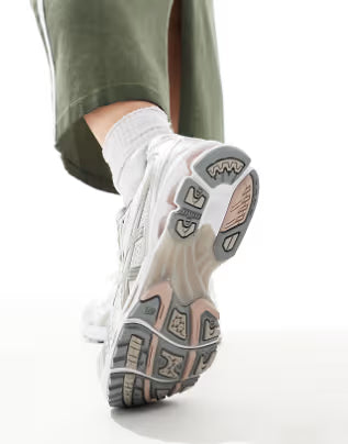 Gel-Kayano 14 Branco com Prata Lunar