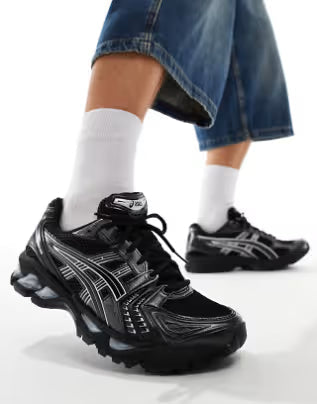 Gel-Kayano 14 Preto com Prata