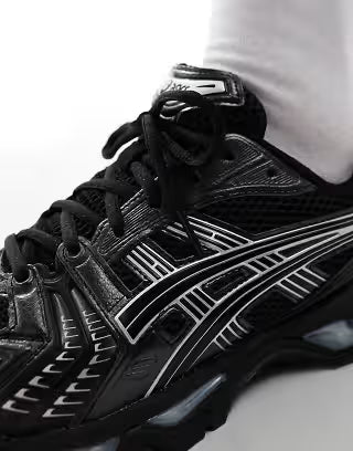 Gel-Kayano 14 Preto com Prata