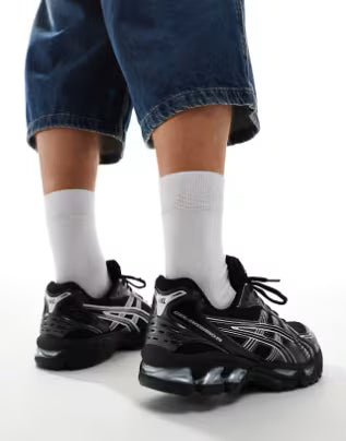 Gel-Kayano 14 Preto com Prata