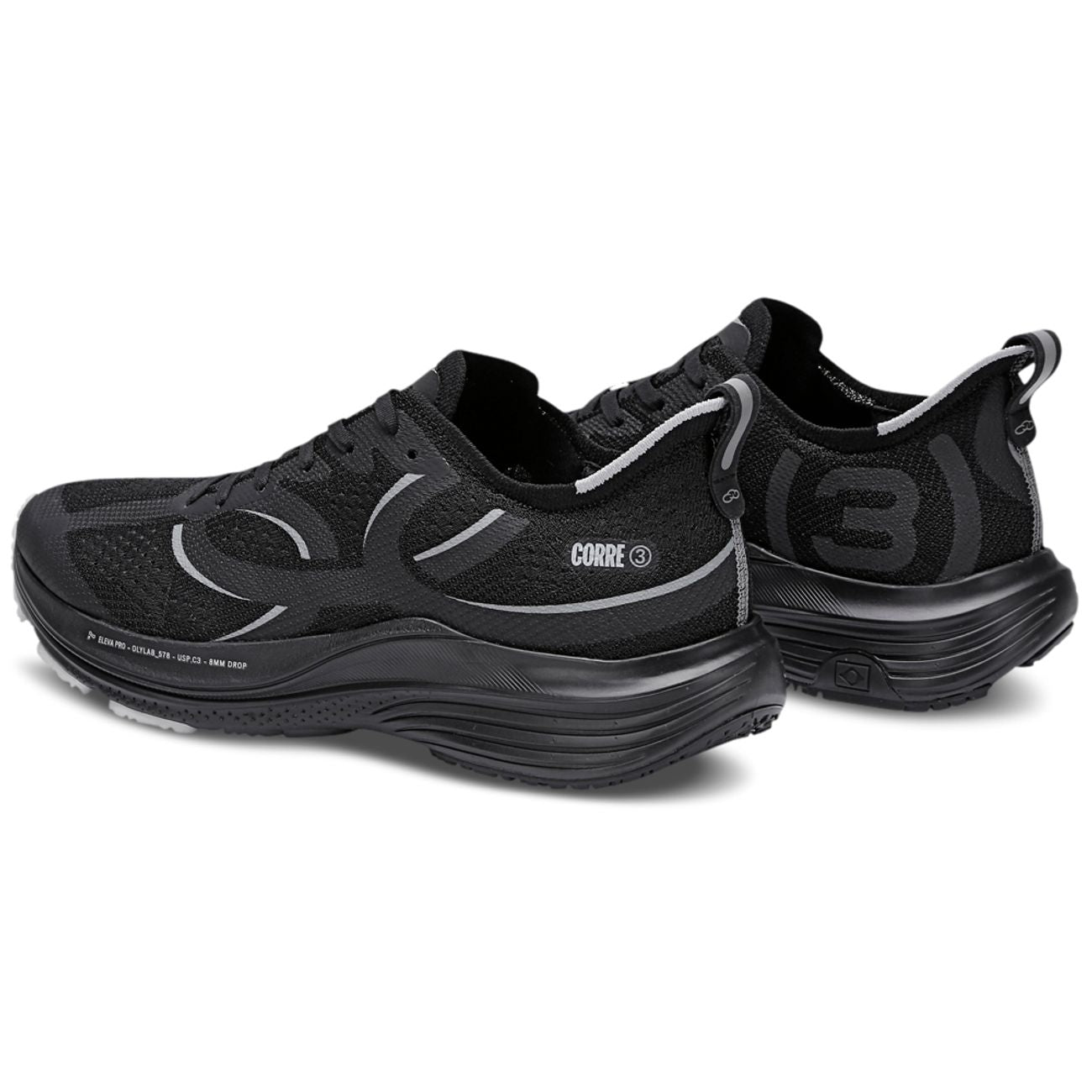 Tênis Corre 3 Preto – Preto Black