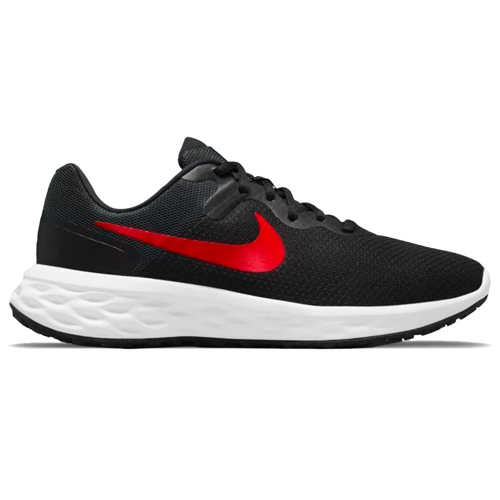TÊNIS NIKE REVOLUTION 6 - MASCULINO - +VERMELHO – Preto Black