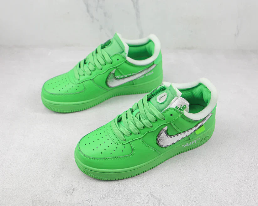Nike Air force 1 Low Off White Light Green – Spark Premium