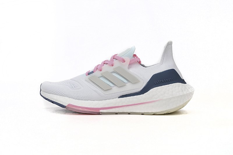 Ultraboost 22 White Almost – Blue Clássico