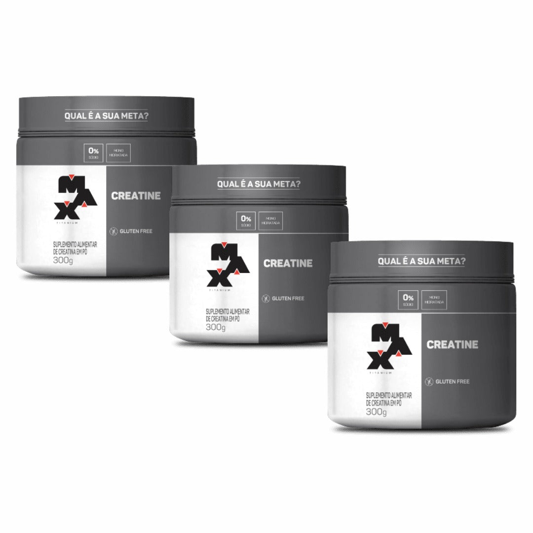 COMBO 3 CREATINAS 300g - PROMOÇÃO MÊS DO CLIENTE! – Confortável