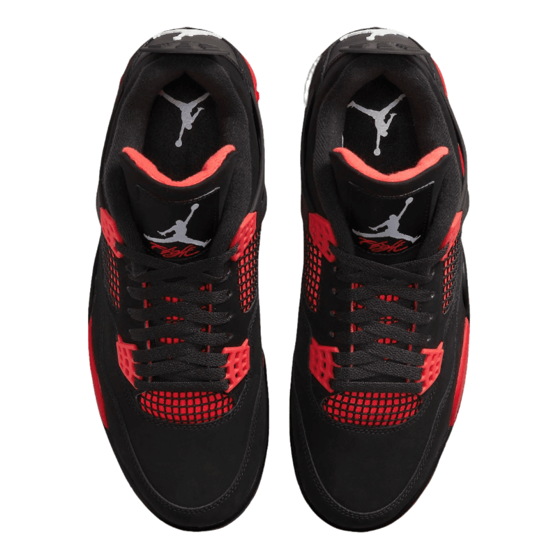 Jordan 4 Red – Thunder Elegante