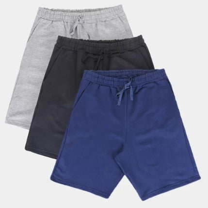 Kit Bermuda Burn Básica Masculina C/ 3 – Peças Clássico