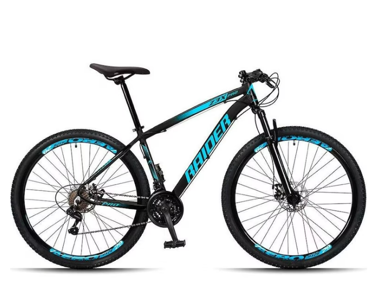 Bicicleta Aro 29 Raider Z3X 24 Vel Câmbio Traseiro Shimano Freio A Disco Bike Mtb Alumínio - PROMOÇÃO QUEIMA DE ESTOQUE CENTAURO! – Exclusivo