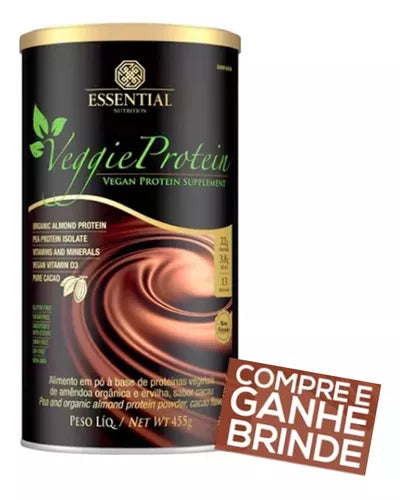 Essential Nutrition Veggie Protein Sabores Proteína Vegana Em – Pó Exclusivo