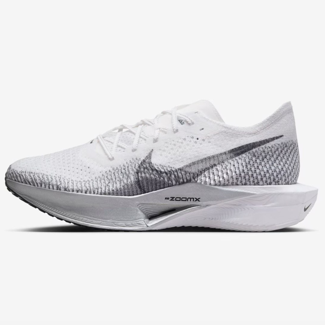 TênisAir Zoom X Vaporfly Next%3 White Particle – Grey Clássico