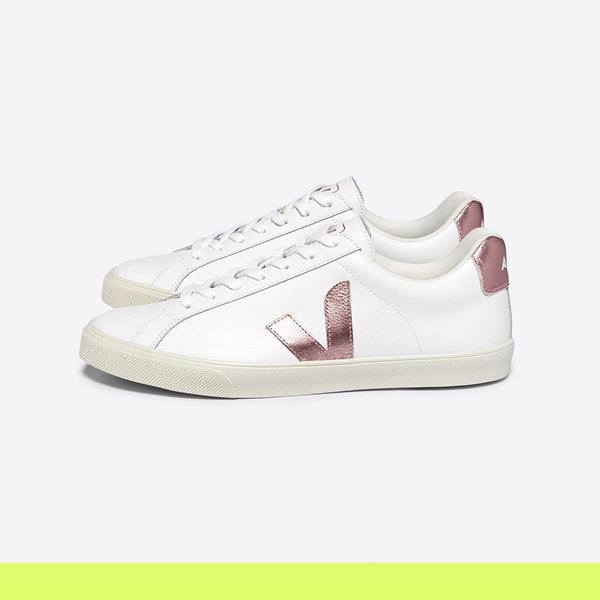 ESPLAR LEATHER WHITE – PINK Premium
