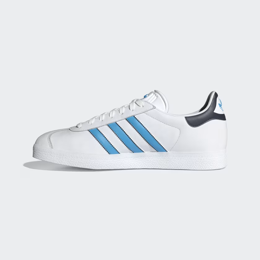 Gazelle Indoor Branco com – Azul Royal