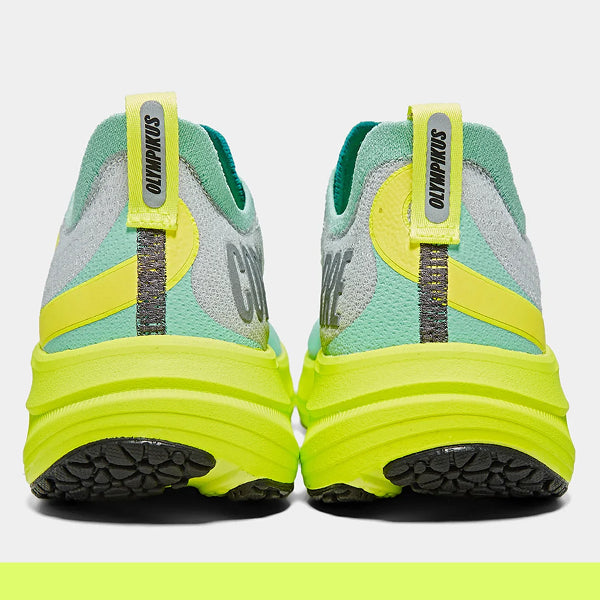 Tênis Corre 4 Cinza + – Amarelo Ensolarado