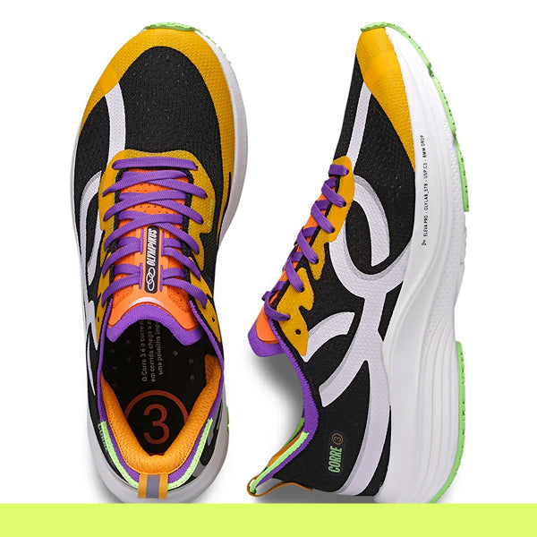 Tênis Corre 3 +Amarelo – Preto Black