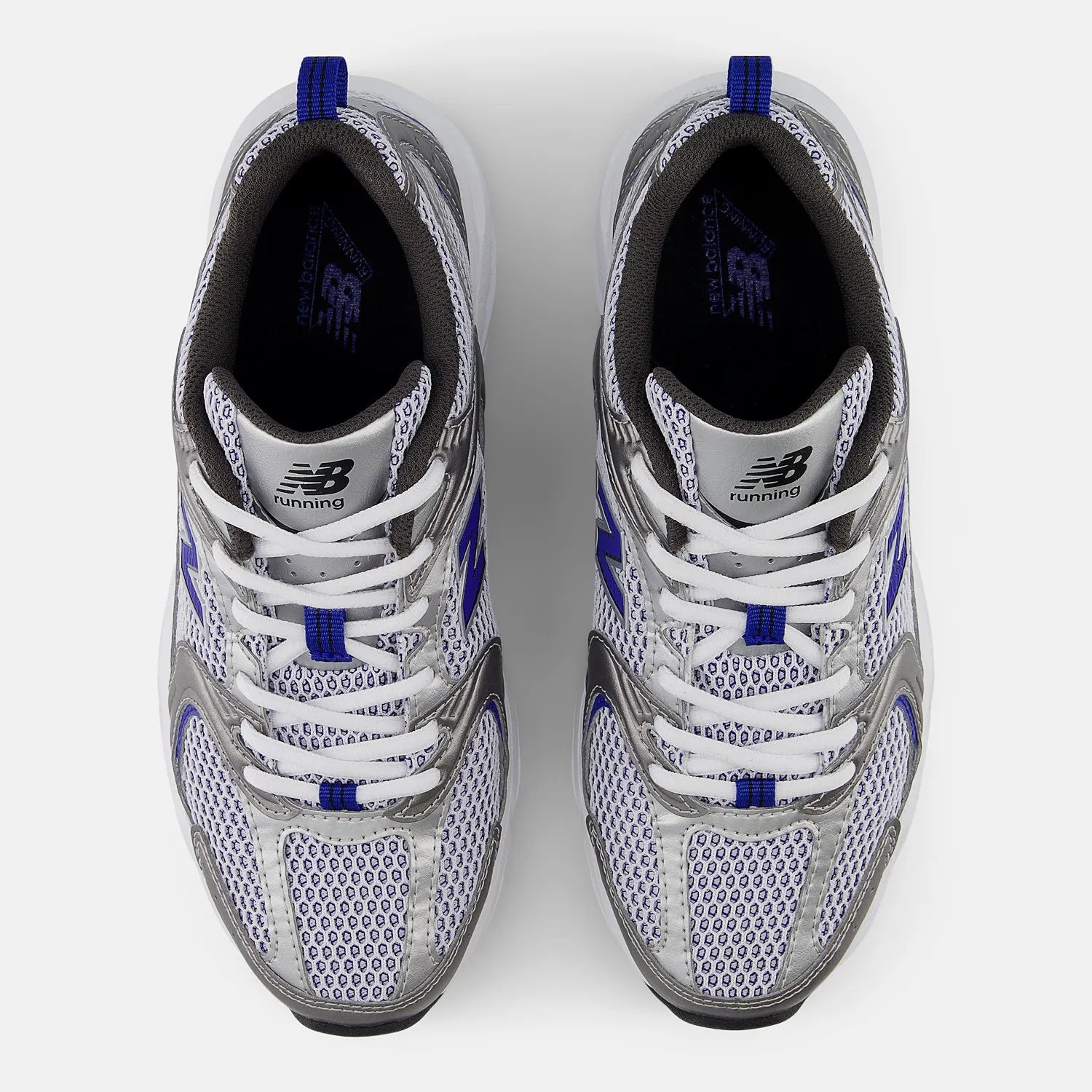 530 Masculino Cinza com – Azul Royal