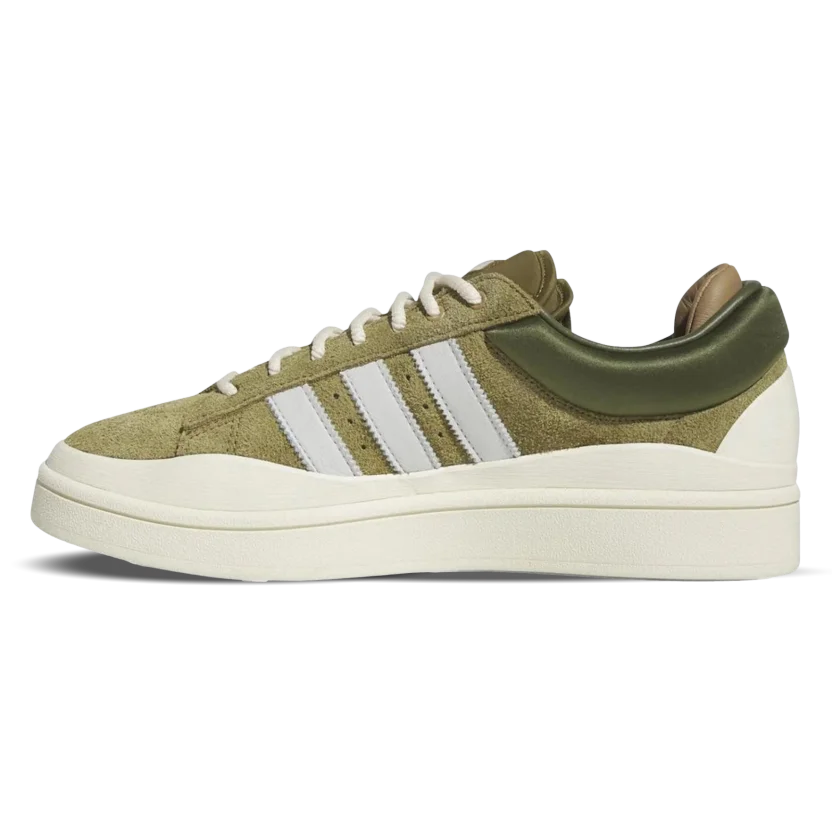 Tênis Campus x Bad Bunny "Wild Moss" – Verde Natural