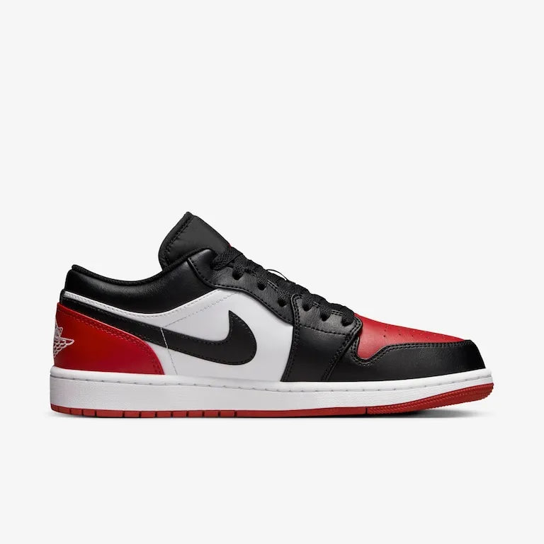 Air Jordan 1 Low Bred Toe 2.0 – Confortável