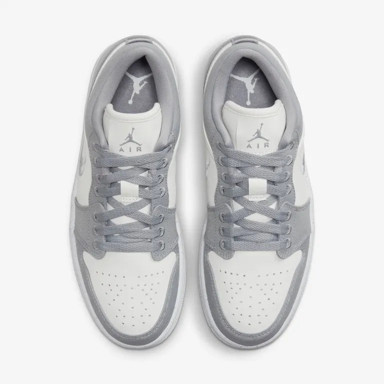 Air Jordan 1 Low Light Steel – Grey Clássico