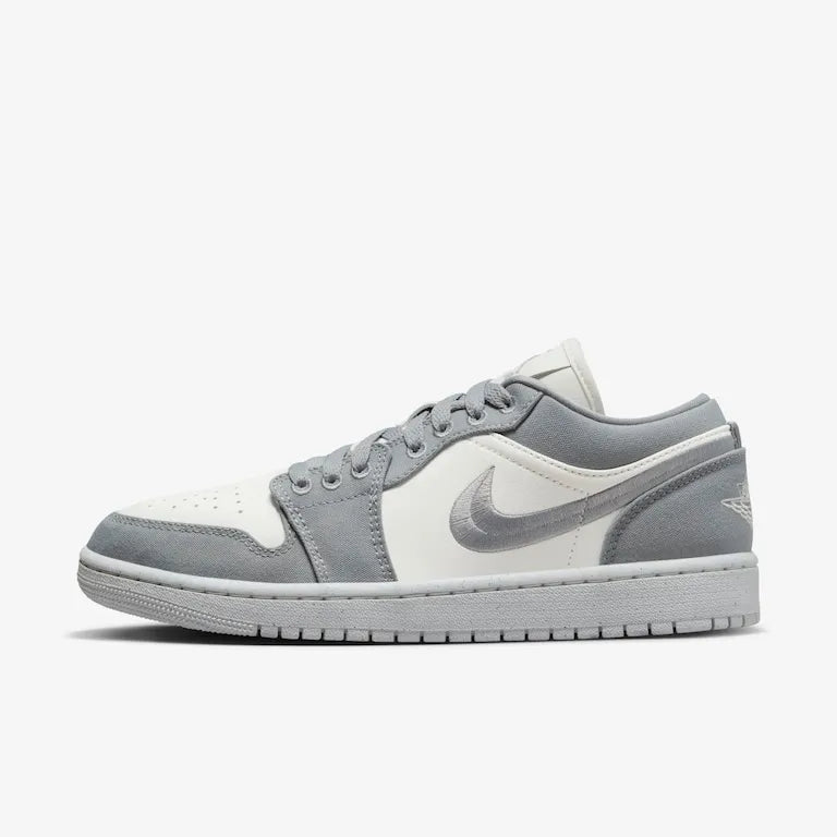 Air Jordan 1 Low Light Steel – Grey Clássico