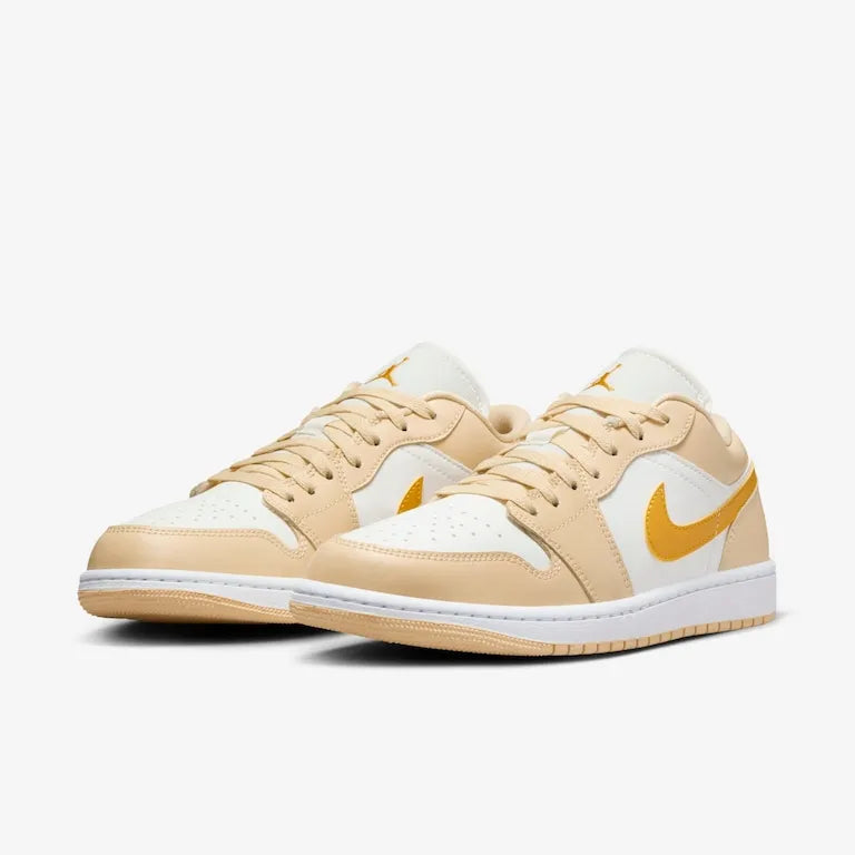 Air Jordan 1 Low Pale Vanilla White Yellow – Ochre Confortável