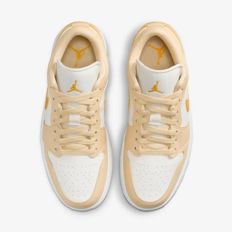 Air Jordan 1 Low Pale Vanilla White Yellow – Ochre Confortável