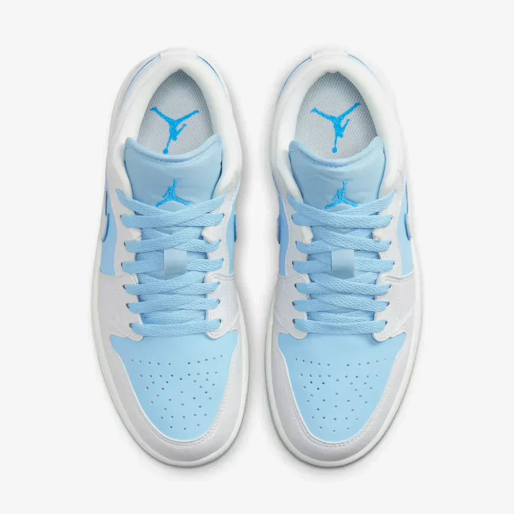 Air Jordan 1 Low Reverse Ice – Blue Premium