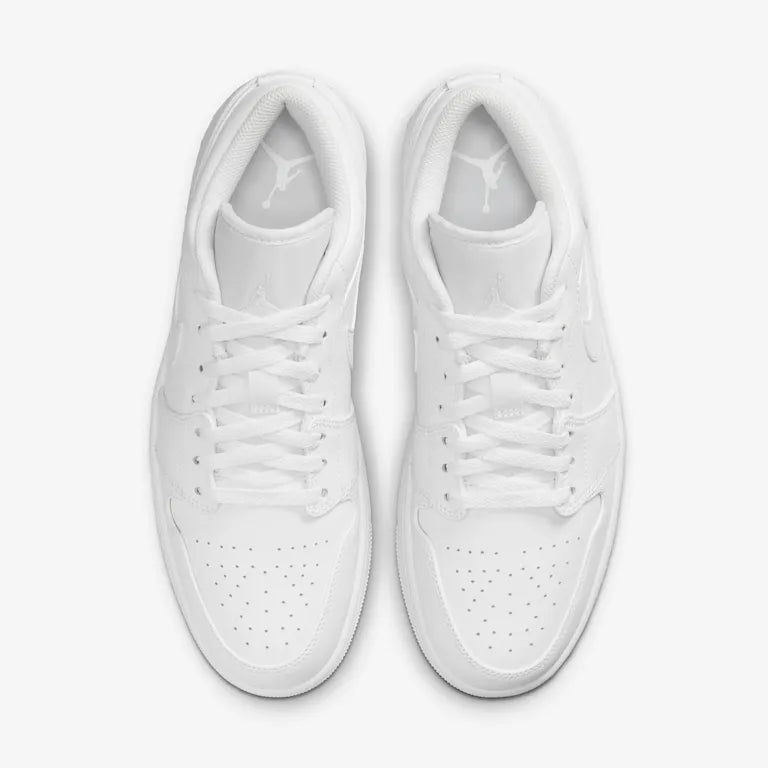 Air Jordan 1 Low Triple – White Exclusivo