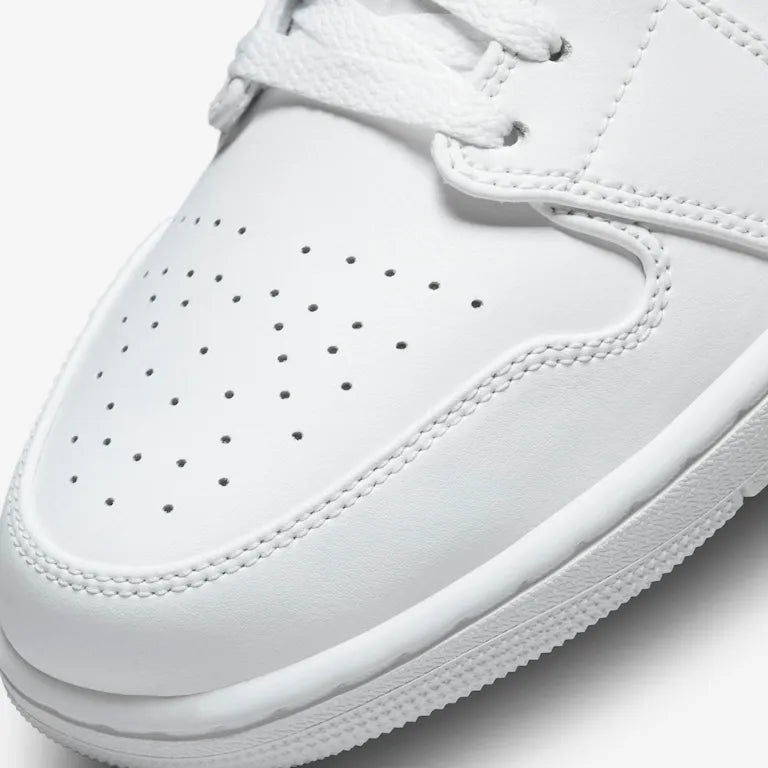 Air Jordan 1 Low Triple – White Exclusivo