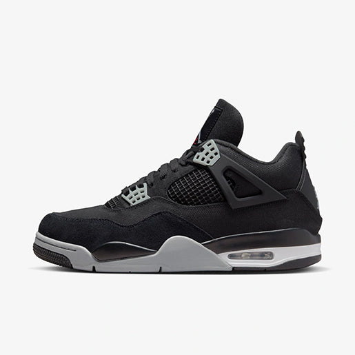 Air Jordan 4 Black – Canvas Confortável