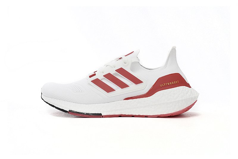 Ultraboost 22 - White Vivid – Red Exclusivo