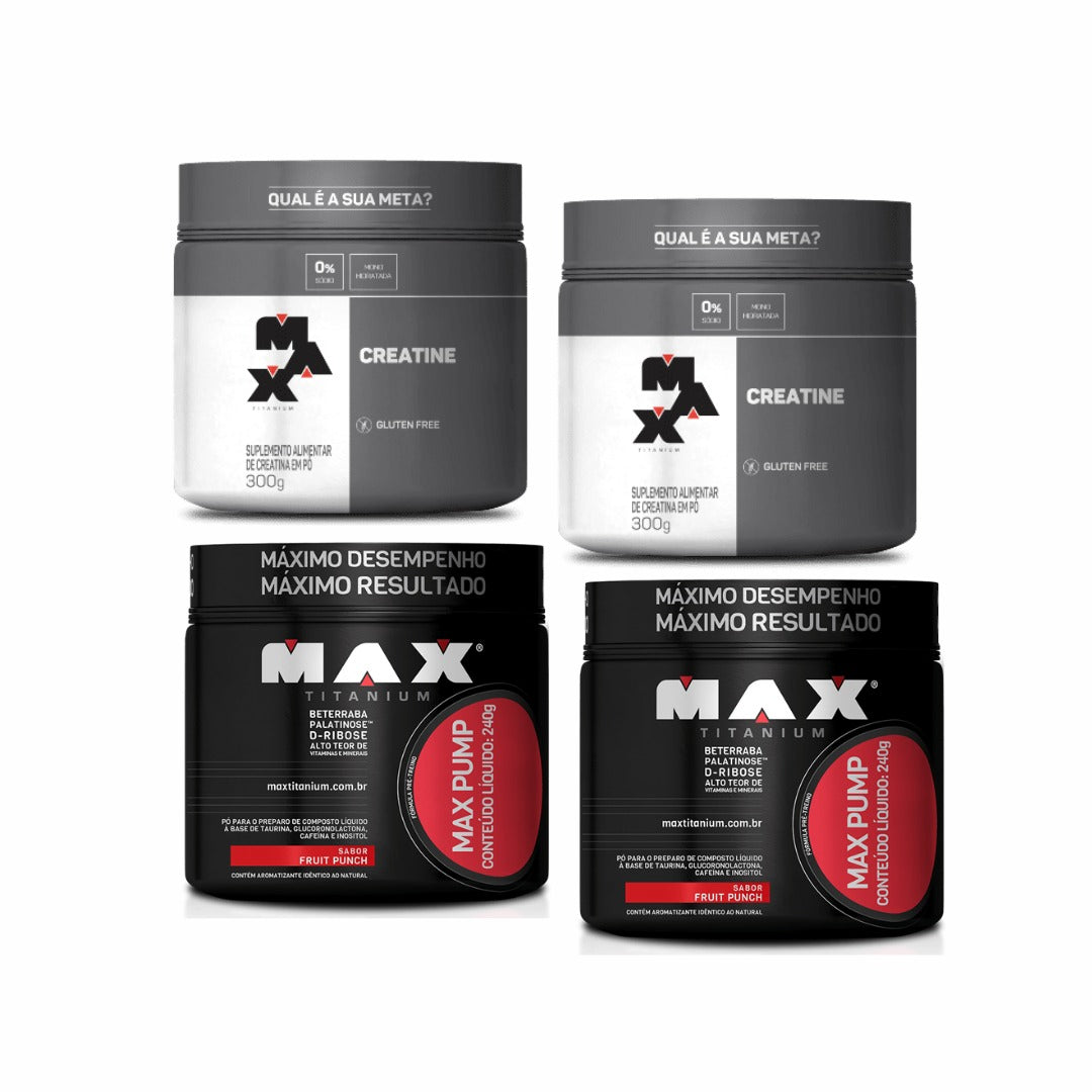 KIT 2 PRÉ-TREINO ÉGIDE + 2 CREATINAS 300g - PROMOÇÃO MÊS DO CLIENTE! – Confortável